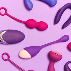 Assorted sex toys.